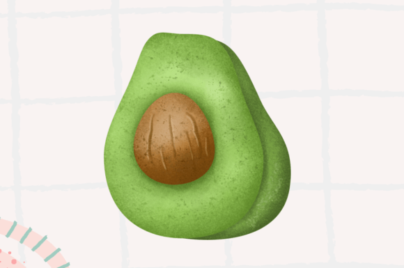 Elevate Designs with Watercolor Avocado Art