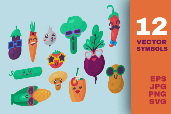 Enhancing Digital Communication with the Organic Food Emoji Set